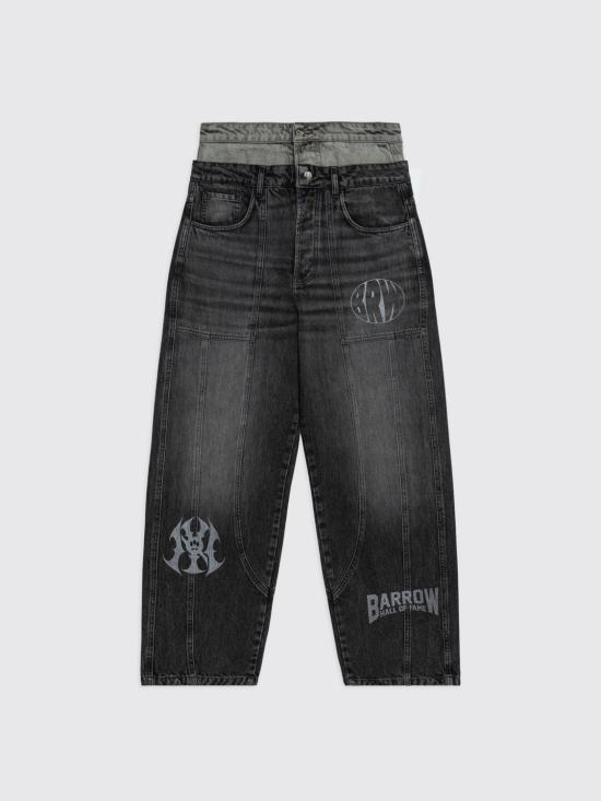 25FW 바로우 데님 팬츠 F5BWUADP019 127 Grey - BARROW