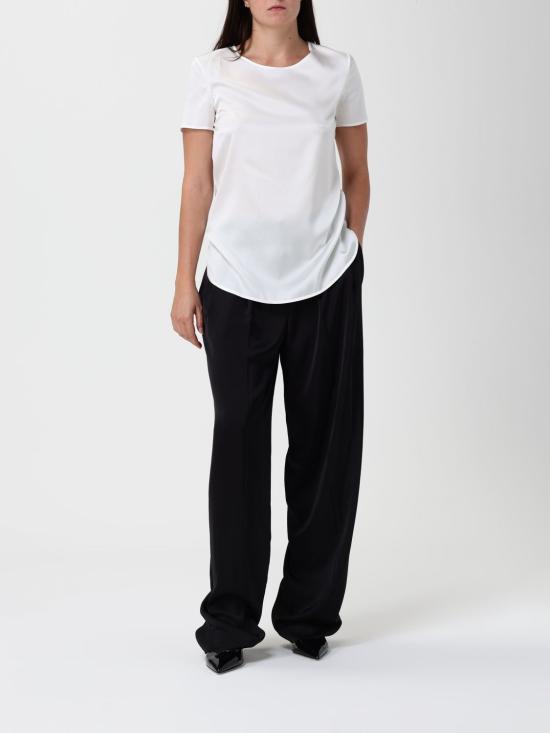 25FW 막스마라 반팔 티셔츠 2526116017600 005 White - MAX MARA