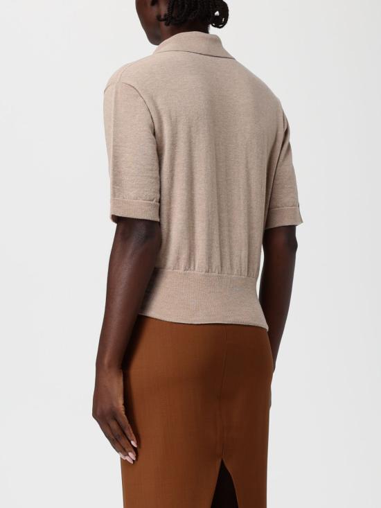 25FW 리비아나 콘티 폴로 티셔츠 F5WB05 V61 2 Biscuit - LIVIANA CONTI