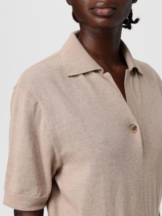 25FW 리비아나 콘티 폴로 티셔츠 F5WB05 V61 2 Biscuit - LIVIANA CONTI