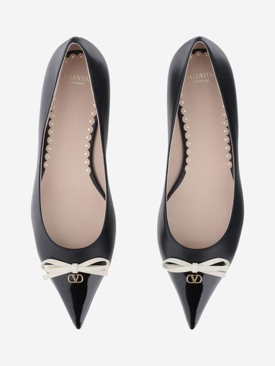 25FW 발렌티노 가라바니 플랫 슈즈 7W2S0MC9DAL 790 Black - VALENTINO GARAVANI