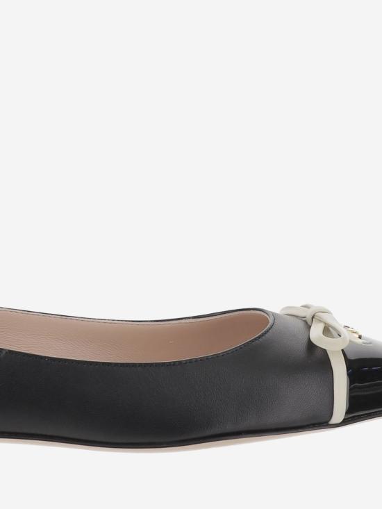 25FW 발렌티노 가라바니 플랫 슈즈 7W2S0MC9DAL 790 Black - VALENTINO GARAVANI