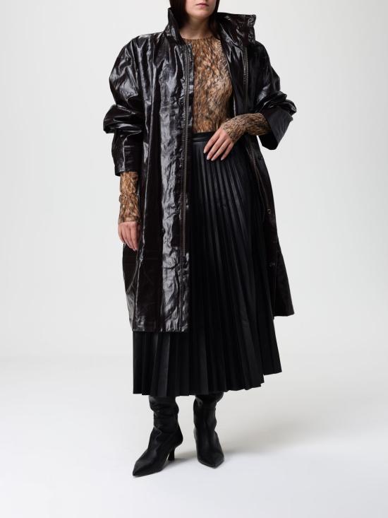 25FW MM6 메종마르지엘라 긴팔 티셔츠 S52NA0074M20112 001S Brown - MM6 MAISON MARGIELA