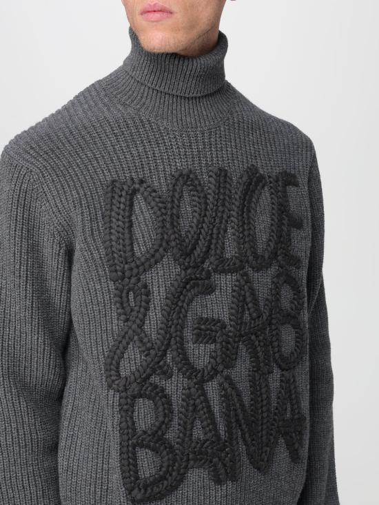 25FW 돌체앤가바나 스웨터 GXW63ZJDVC8 N0542 Grey - DOLCE & GABBANA