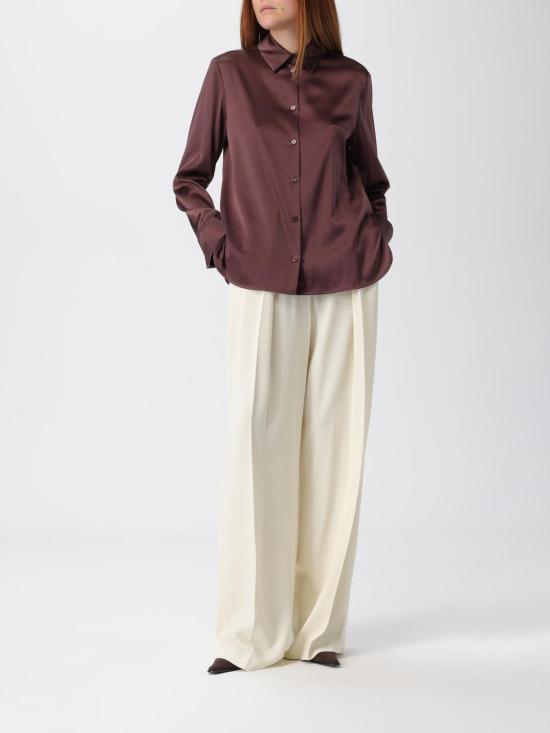 25FW 막스마라 블라우스 2526116018600 023 Burgundy - MAX MARA