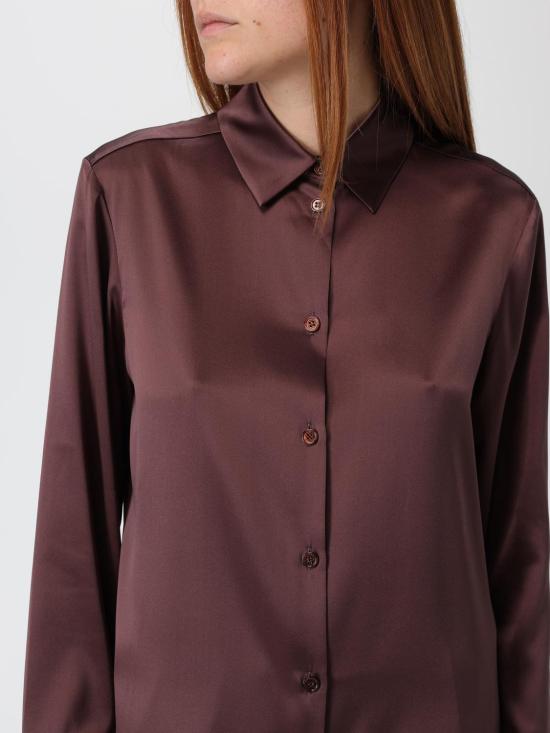 25FW 막스마라 블라우스 2526116018600 023 Burgundy - MAX MARA