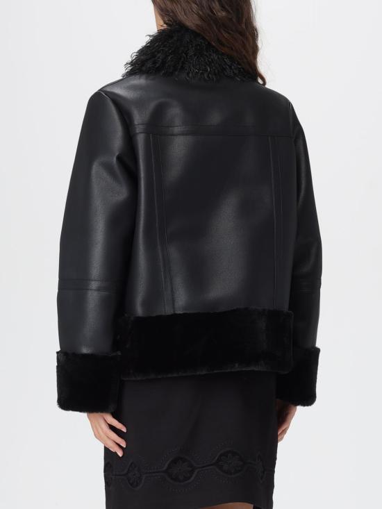 25FW 트윈셋 코트 252TP2410 00006 Black - TWINSET