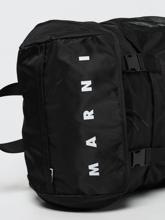 25FW [키즈] 마르니 백팩 M01637M00TJ 0M900 Black - MARNI