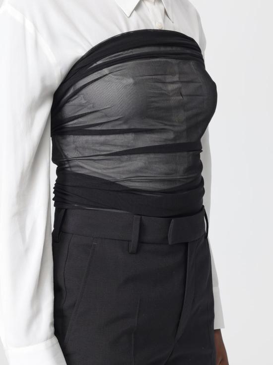 25FW MM6 메종마르지엘라 스트레이트 팬츠 S62KB0248M35436 899 Black - MM6 MAISON MARGIELA