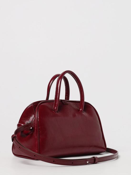 25FW 자크뮈스 TURISMO 투리스모 소프트 스몰 볼링 토트벡  BAW00416AC20C01 490 Burgundy - JACQUEMUS