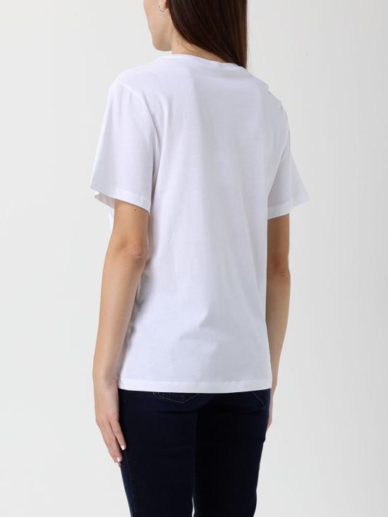 25FW 리우조 반팔 티셔츠 MF5410JS923 P9154 White - LIU JO