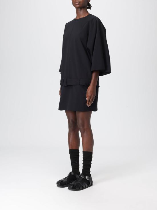 25FW MM6 메종마르지엘라 롱 원피스 S62DA0062M35614 900 Black - MM6 MAISON MARGIELA