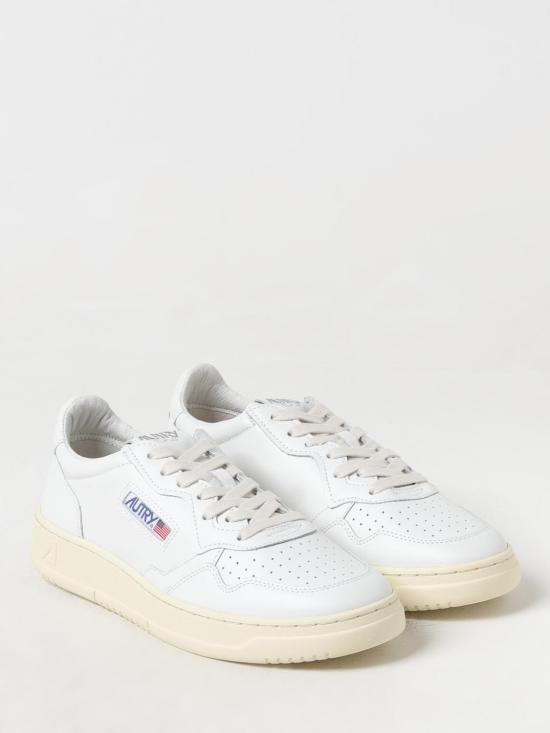 26FW 오트리 메달리스트 로우 스니커즈 AULMLL15 White - AUTRY
