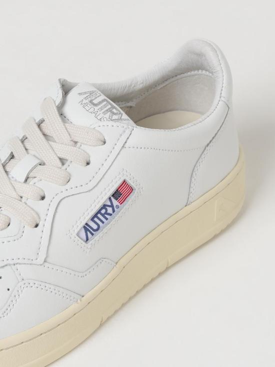 26FW 오트리 메달리스트 로우 스니커즈 AULMLL15 White - AUTRY