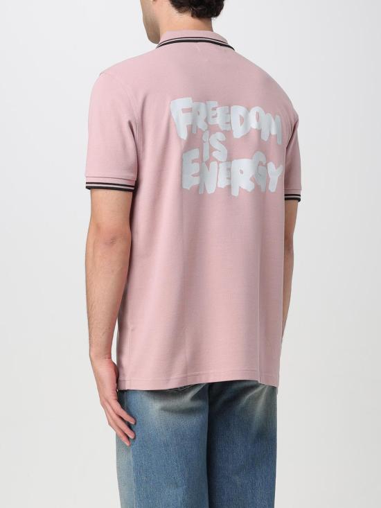 25FW 꼼데가르송 폴로 티셔츠 FOT501 Peach - COMME DES GARCONS