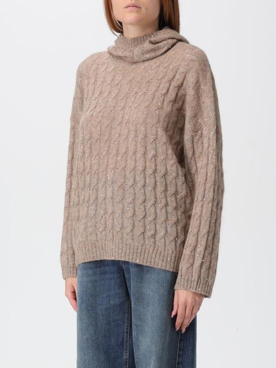 25FW 브루넬로 쿠치넬리 터틀넥 MPG731309 C3592 Beige - BRUNELLO CUCINELLI