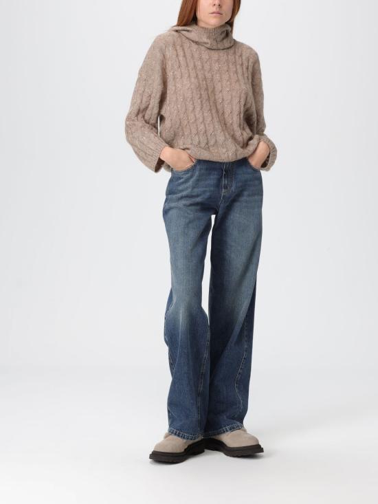 25FW 브루넬로 쿠치넬리 터틀넥 MPG731309 C3592 Beige - BRUNELLO CUCINELLI