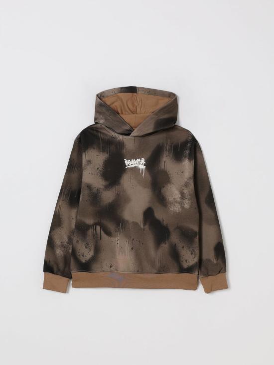 25FW [키즈] 디스클레이머 풀오버 25IDK58633 BROWN CAMOUFLAGE Brown