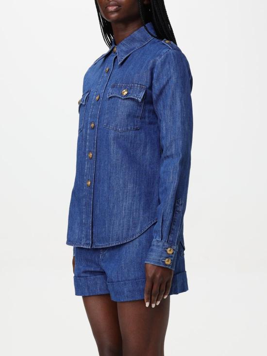 25FW 발렌티노 가라바니 블라우스 6B3DB02X94C 558 Blue - VALENTINO GARAVANI