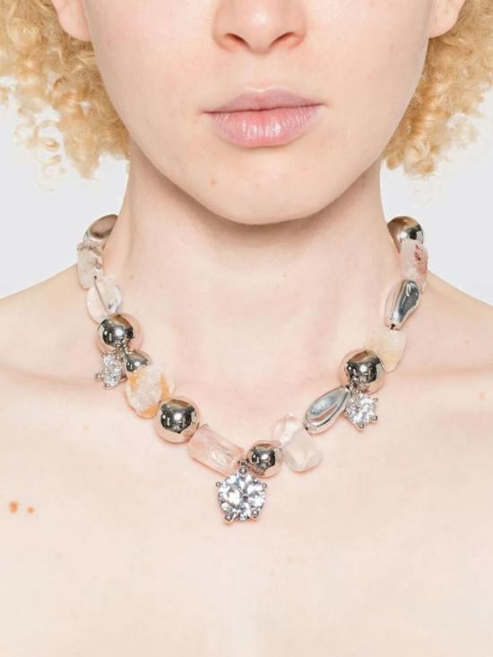 25FW 판코네시 보석 F25NE005S MULTI Silver - PANCONESI