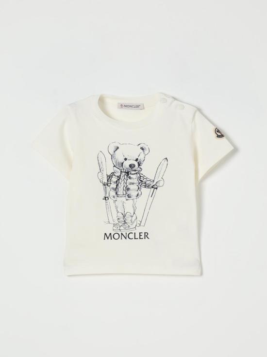25FW [키즈] 몽클레어 티셔츠 8C0000889AUM 034 White