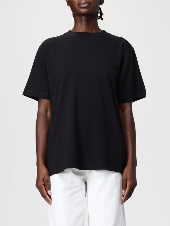 25FW 스포트막스 반팔 티셔츠 2522946045600 003 Black