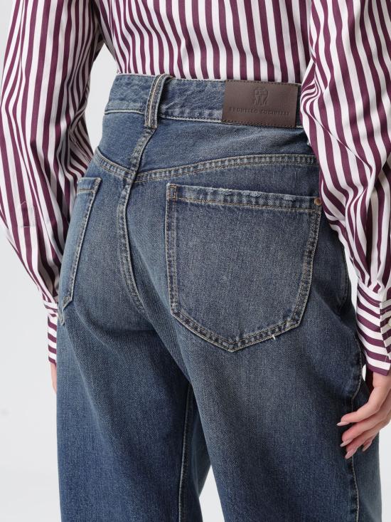 25FW 브루넬로 쿠치넬리 데님 팬츠 MA095P5565 C9039 Denim - BRUNELLO CUCINELLI