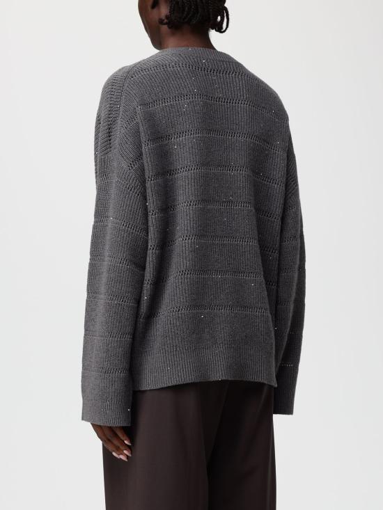 25FW 브루넬로 쿠치넬리 터틀넥 MBM738200 C525 Grey - BRUNELLO CUCINELLI