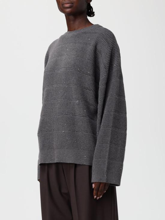 25FW 브루넬로 쿠치넬리 터틀넥 MBM738200 C525 Grey - BRUNELLO CUCINELLI