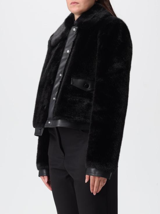 25FW 파트리지아페페 코트 8O0204E073 K103 Black - PATRIZIA PEPE