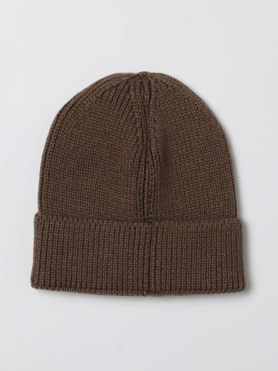 25FW 노스페이스 TNF 로고 박스 커프드 비니  NF0A8CHE 1OI1 Brown - NORTH FACE