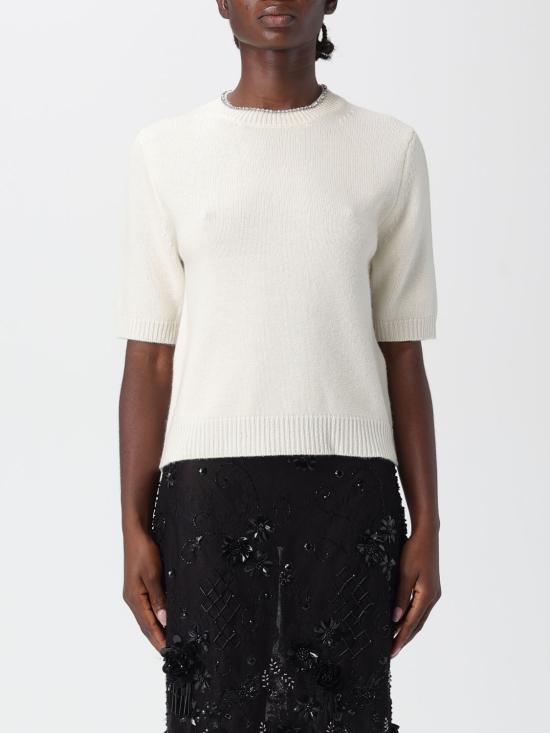 25FW 세미쿠튀르 스웨터 Y5WD30 A38 1 White