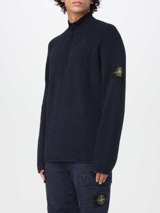 25FW 스톤 아일랜드 스웨터 5100024S00L7 V0020 Blue - STONE ISLAND