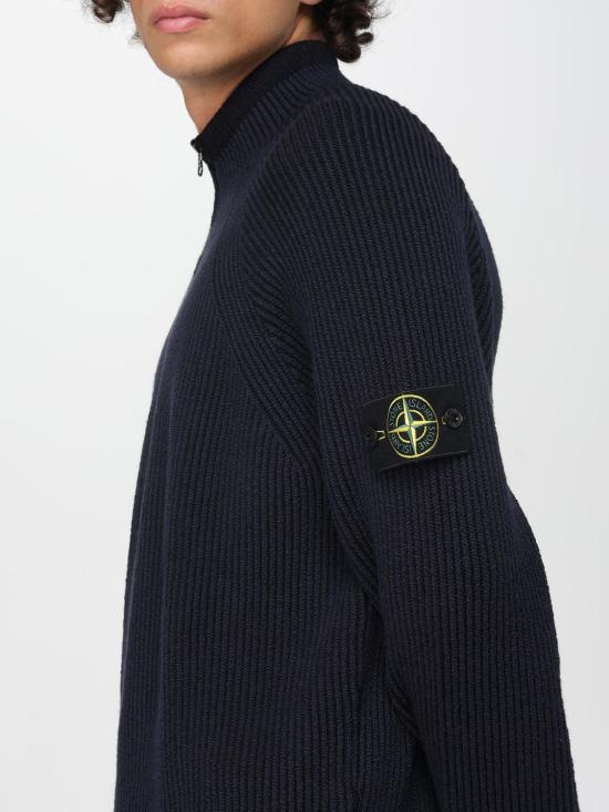 25FW 스톤 아일랜드 스웨터 5100024S00L7 V0020 Blue - STONE ISLAND