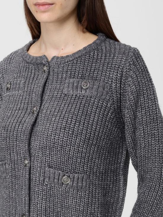 25FW 리우조 스웨터 MF5235MA88A 04893 Grey - LIU JO