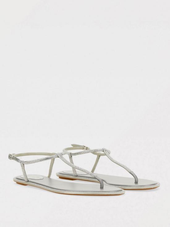 25FW 르네 카오빌라 힐/펌프스 C11574010R001 V232 Silver - RENE CAOVILLA