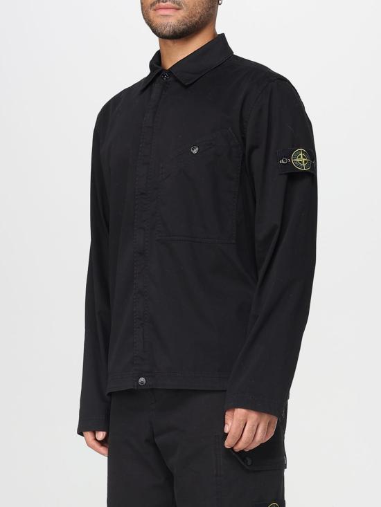 25FW 스톤 아일랜드 자켓 1200006S0012 V0029 Black - STONE ISLAND