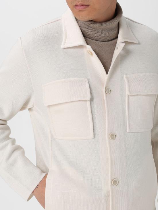 25FW 라르디니 자켓 AALJM85CN65000 120 Ivory - LARDINI