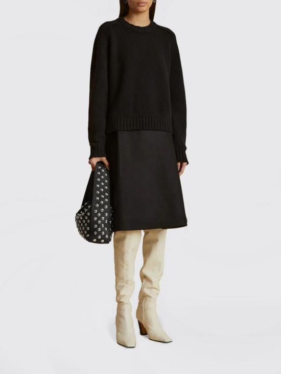 25FW 케이트 숄더백 H2025895 200 Black - KHAITE