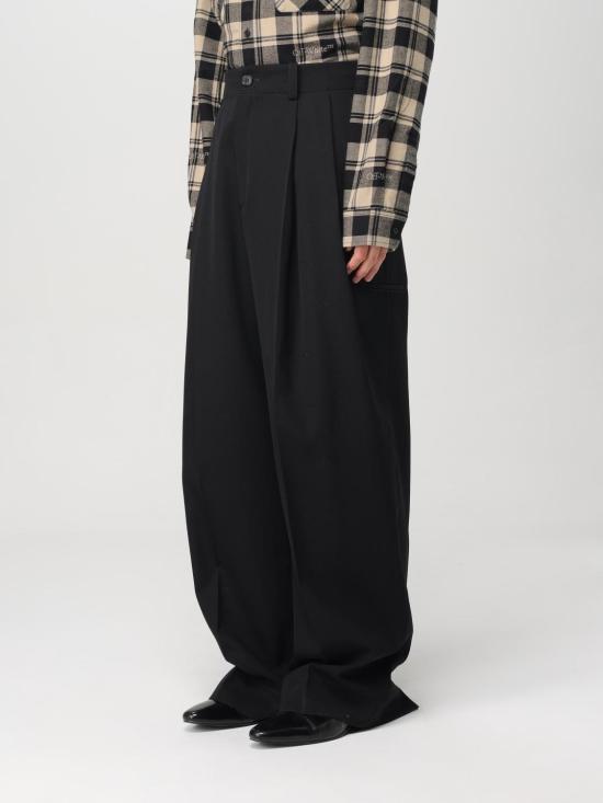 25FW 오프화이트 트레이닝/조거 팬츠 OMCA24BF24FAB0021010 Black - OFF WHITE