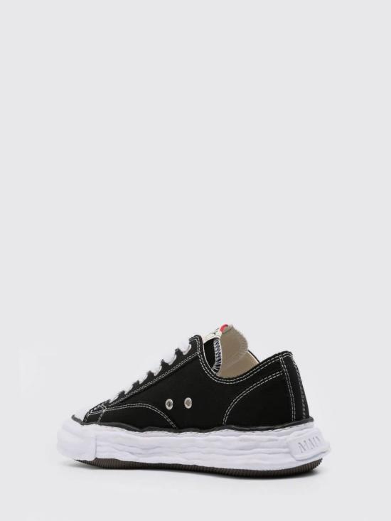 26SS 메종 미하라 야스히로 피터슨23 OG 솔 캔버스 로우탑 A11FW702 Black - MAISON MIHARA YASUHIRO