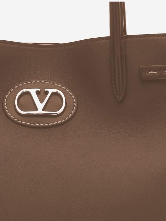 25FW 발렌티노 가라바니 토트백 7W2B0R19CVC N58 Tobacco - VALENTINO GARAVANI