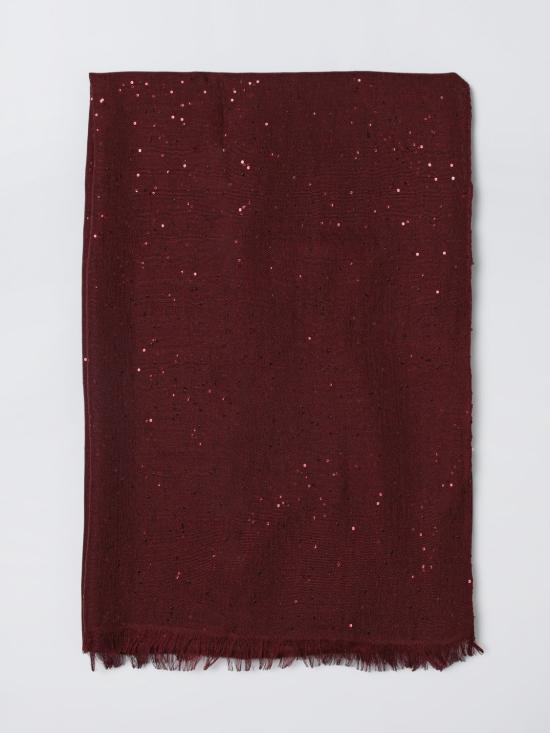 25FW 브루넬로 쿠치넬리 머플러/스카프 MSCDVSW03 C9663 Burgundy