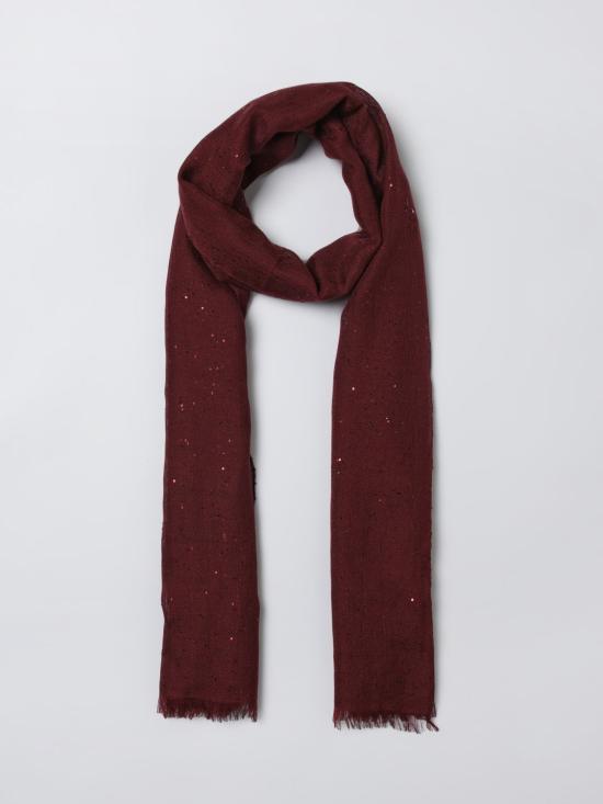 25FW 브루넬로 쿠치넬리 머플러/스카프 MSCDVSW03 C9663 Burgundy - BRUNELLO CUCINELLI
