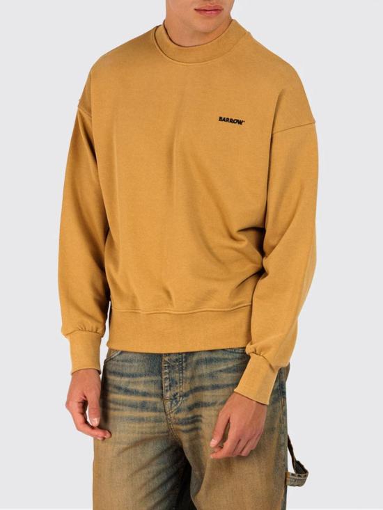 25FW 바로우 긴팔 티셔츠 F5BWUASW069 307 Camel