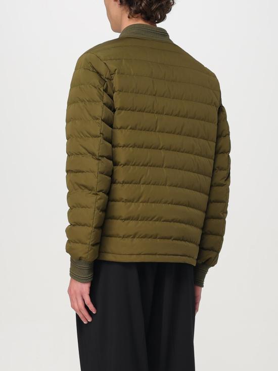 25FW 버버리 로고 패치 봄버 패딩 8100916 Green - BURBERRY