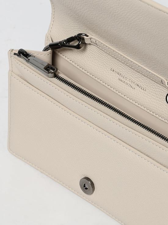 25FW 브루넬로 쿠치넬리 지갑 MWEIM2712 C8905 Yellow Cream - BRUNELLO CUCINELLI