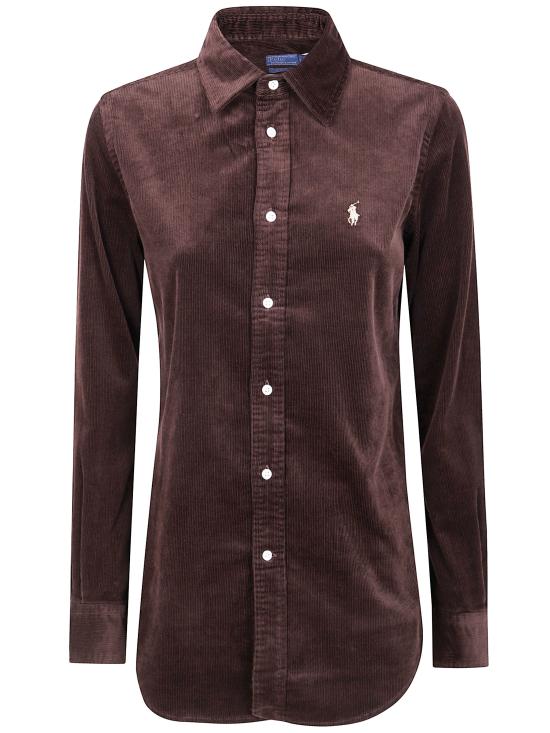 25FW 폴로 랄프로렌 셔츠 211971526 002 BROWN - POLO RALPH LAUREN