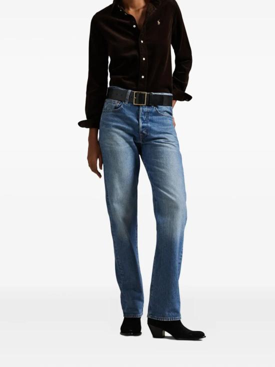 25FW 폴로 랄프로렌 셔츠 211971526 002 BROWN - POLO RALPH LAUREN