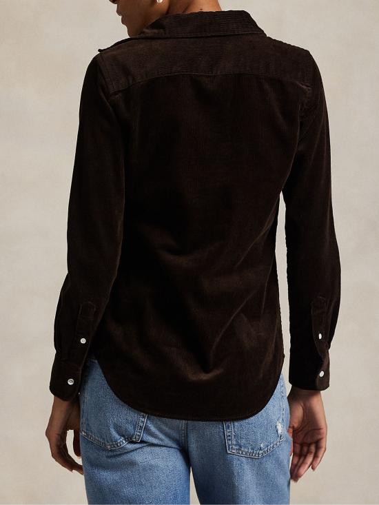 25FW 폴로 랄프로렌 셔츠 211971526 002 BROWN - POLO RALPH LAUREN